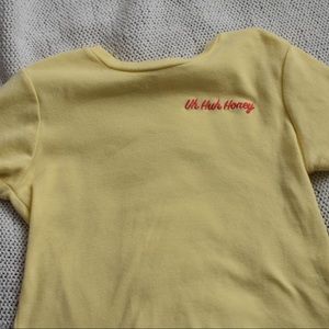 “Uh huh Honey” Yellow Top (kids)